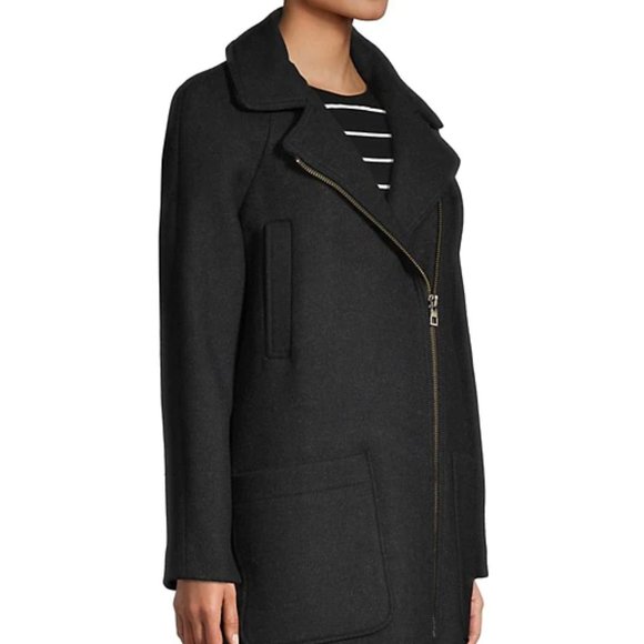 NWT Madewell Eldridge Zip Coat in Insuluxe Fabric - XXS - Picture 3 of 8